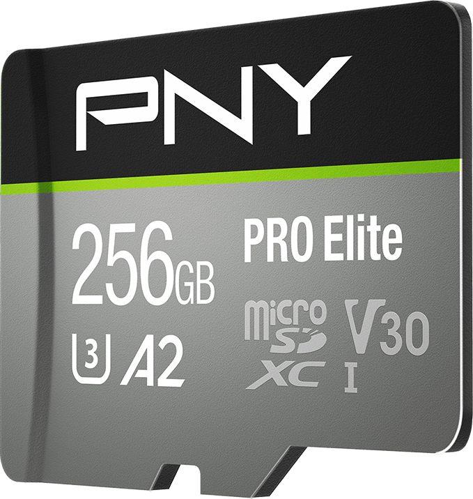 - karta pamieci MicroSD 256GB SDXC PNY PRO Elite 100MB/90MB + Adapter SD! - obrazek 2