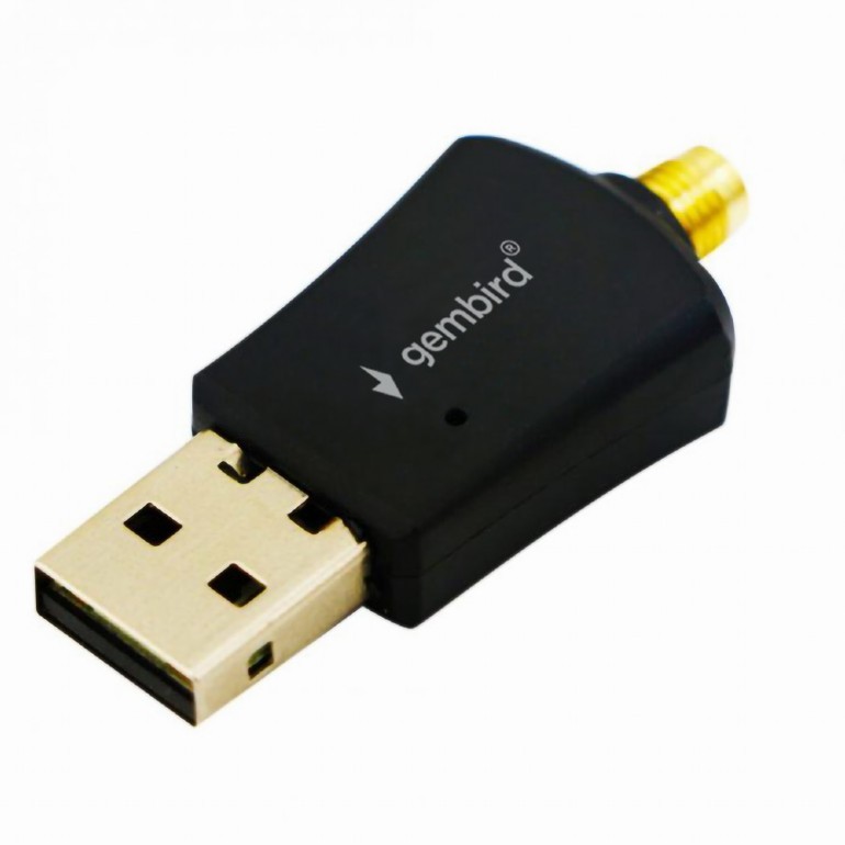 Bezprzewodowa karta sieciowa USB Wi-Fi 300Mbps 802.11n Gembird WNP-UA300P-02 - obrazek 2