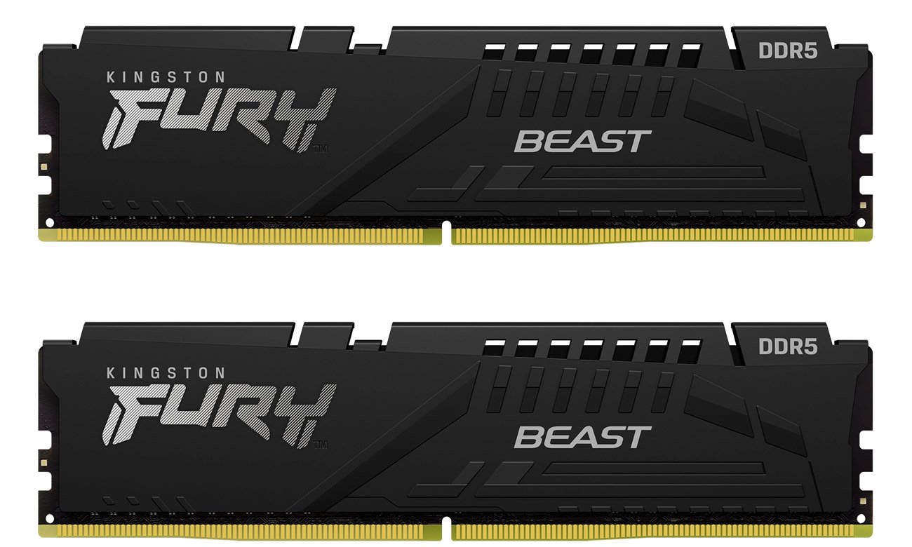 DIMM PC-5600 DDR5 16GB Kingston KF556C36BBEK2-16 Fury Beast EXPO **2 x 8GB** - obrazek 3