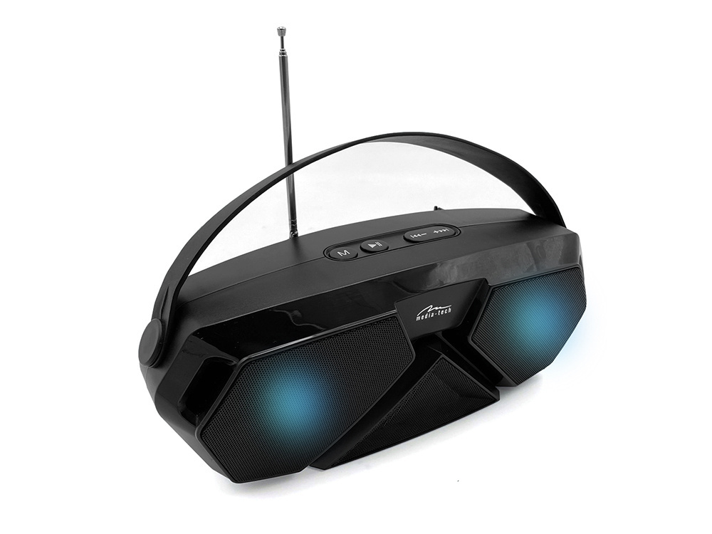 Głośniki Media-Tech Cobra Pro Urion 2.0 BT RGB - 320W PMPO, Bluetooth 5.0, AUX - obrazek 4