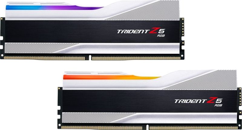 DIMM PC-6000 DDR5 32GB G.SKILL Trident Z5 RGB Silver **2 x 16GB**