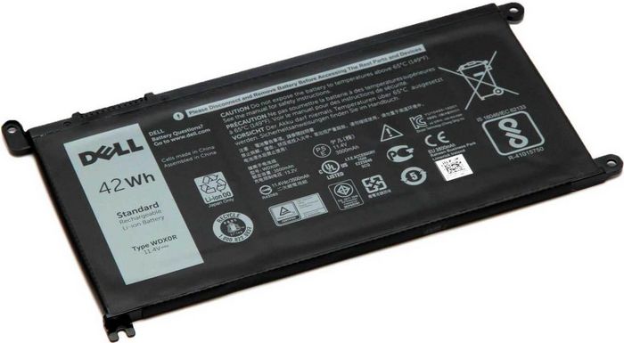 Bateria do laptopa Dell 42WHR, 3 Cell, Lithium Ion, Dell Inspiron 13Inspiron 15/Inspiron 17/Latitude 13/Vostro 14