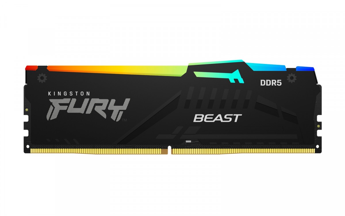 DIMM PC-6000 DDR5 32GB Kingston KF560C36BBE2A-32 Fury Beast RGB EXPO
