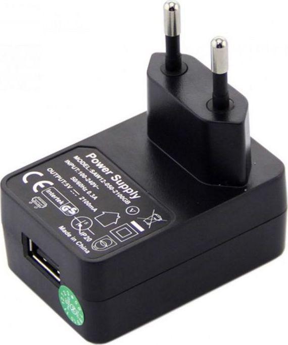 Zasilacz sieciowy do Zebra TC20/TC25/TC21/TC26/EC50/EC55/TC51/TC56/TC52/TC57/MC3300/ZQ320 100-240 V AC/ 5 V/2,5A