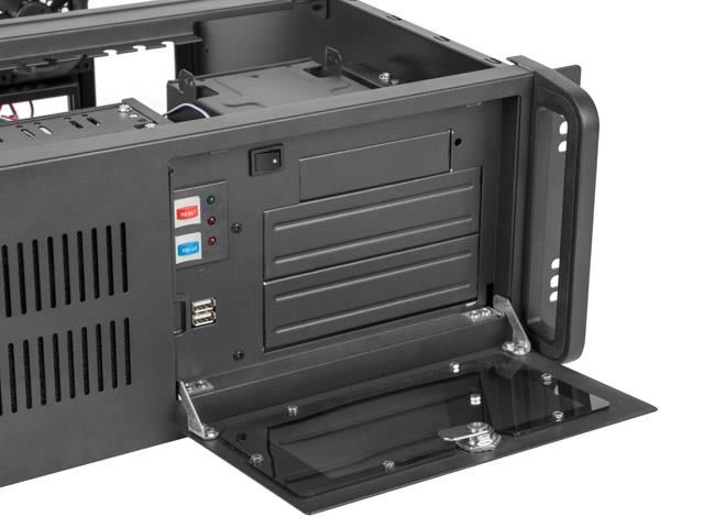 Obudowa Lanberg serwerowa ATX 19" 4U - obrazek 2