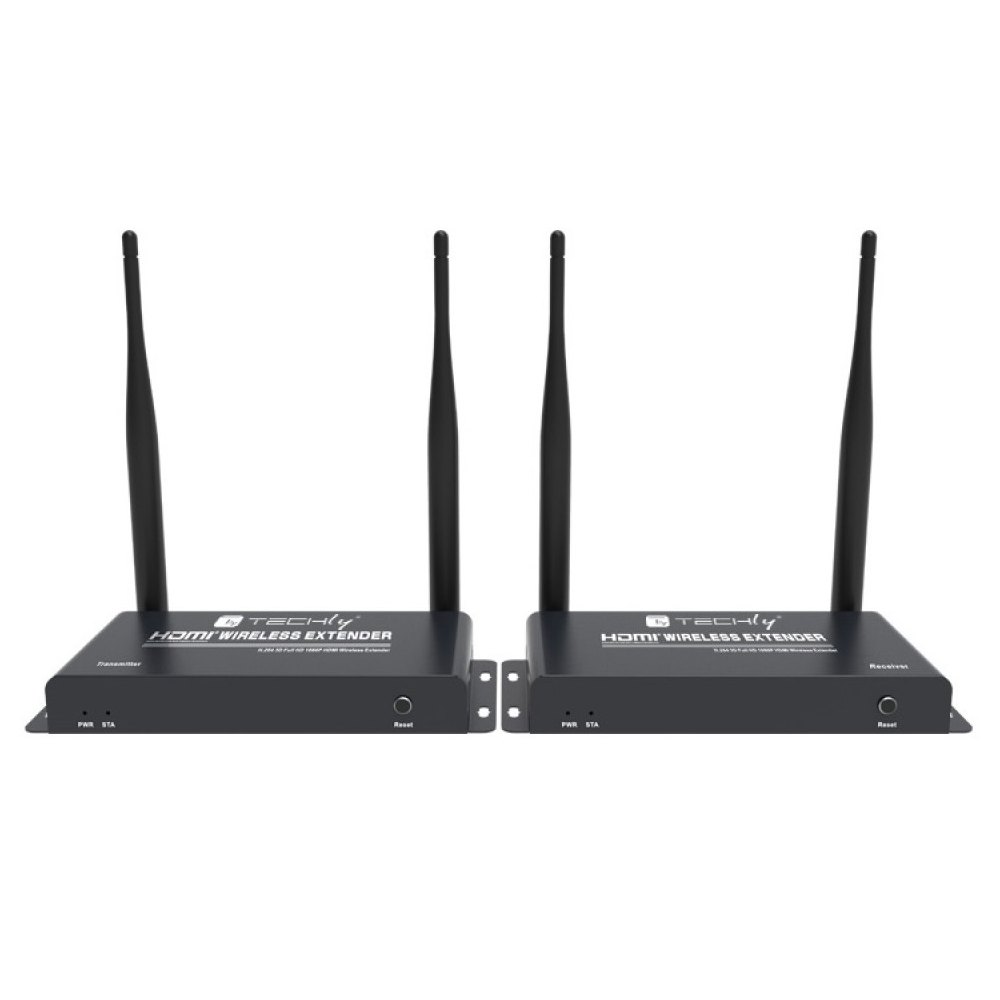 Bezprzewodowy Extender HDMI do 200m Full HD Techly - obrazek 2