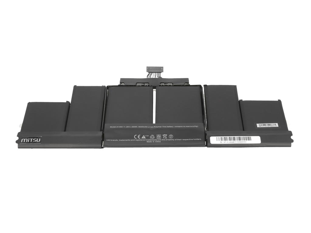 Bateria do laptopa Apple MacBook Pro 15" - A1494 (2013, 2014) 11.26 V 8440 mAh - obrazek 2