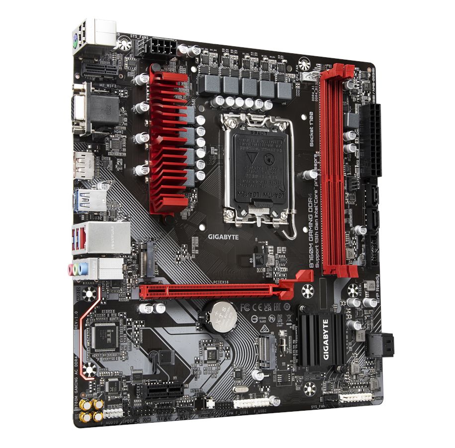 Płyta Socket LGA1700 Gigabyte B760M GAMING DDR4 - obrazek 2