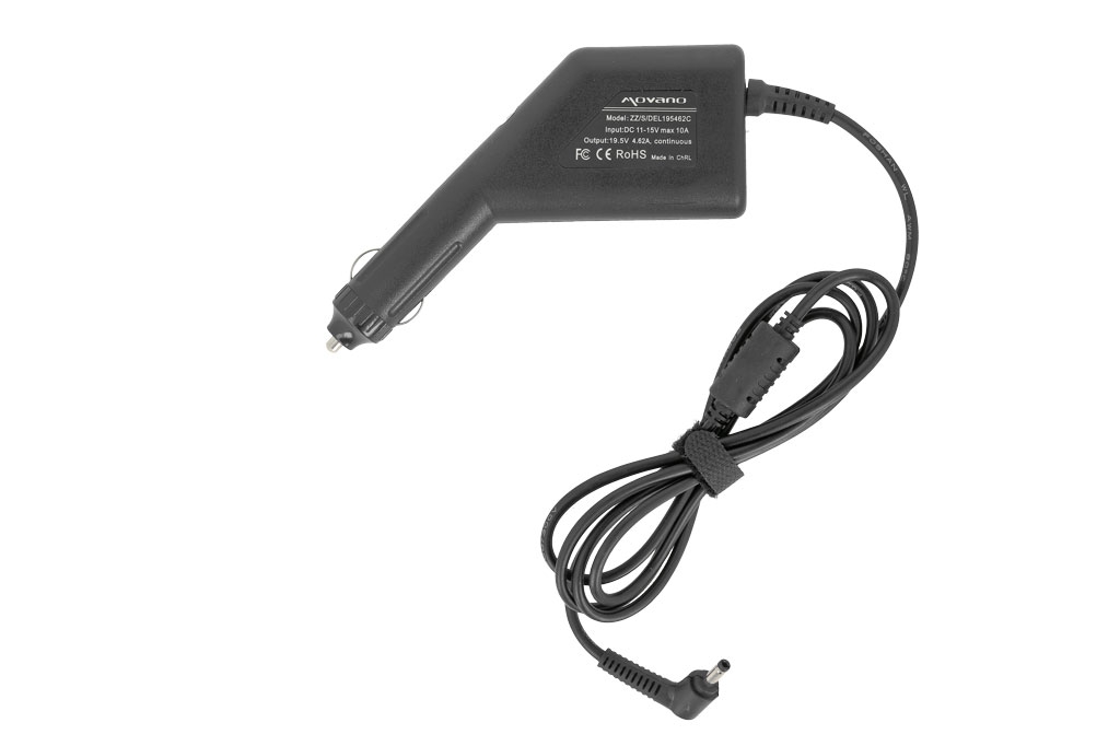 Zasilacz samochodowy do laptopa Dell 19.5V 90W 4,0x1,7mm - obrazek 4