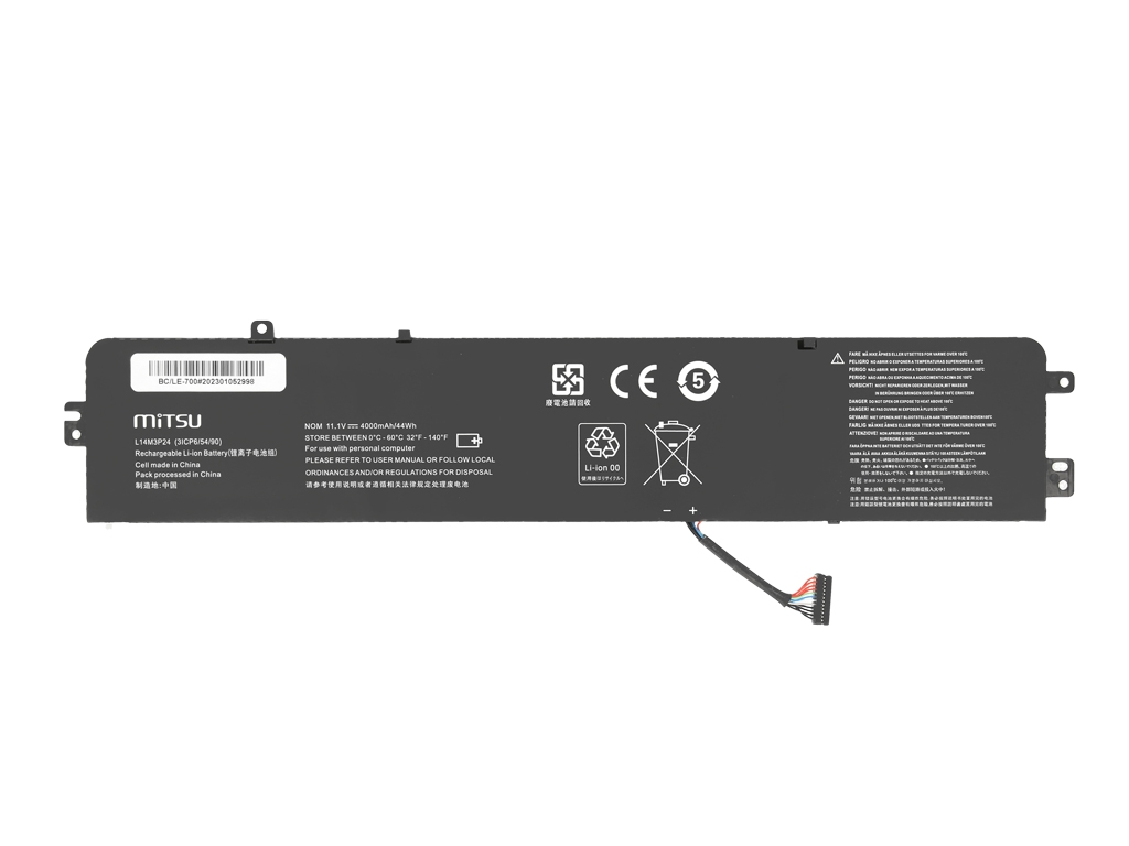 Bateria do laptopa Lenovo IdeaPad 700-15; Y520 11.1 V 4000 mAh - obrazek 3