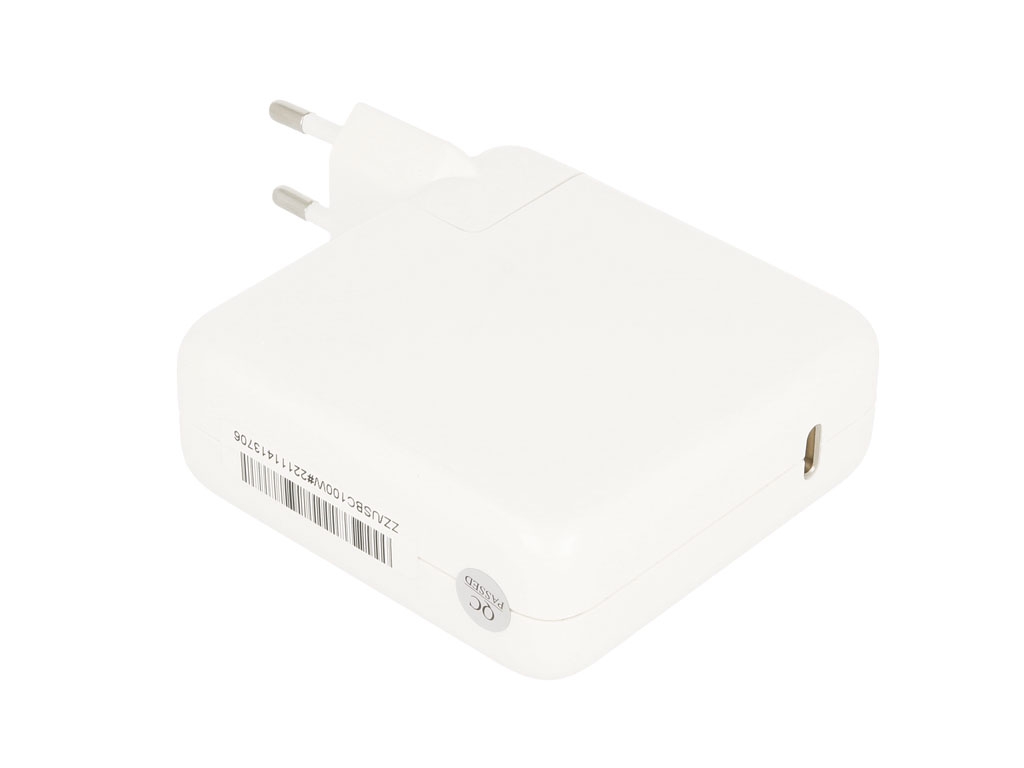 Zasilacz sieciowy do laptopa USB Type-C 100W Biały - obrazek 4