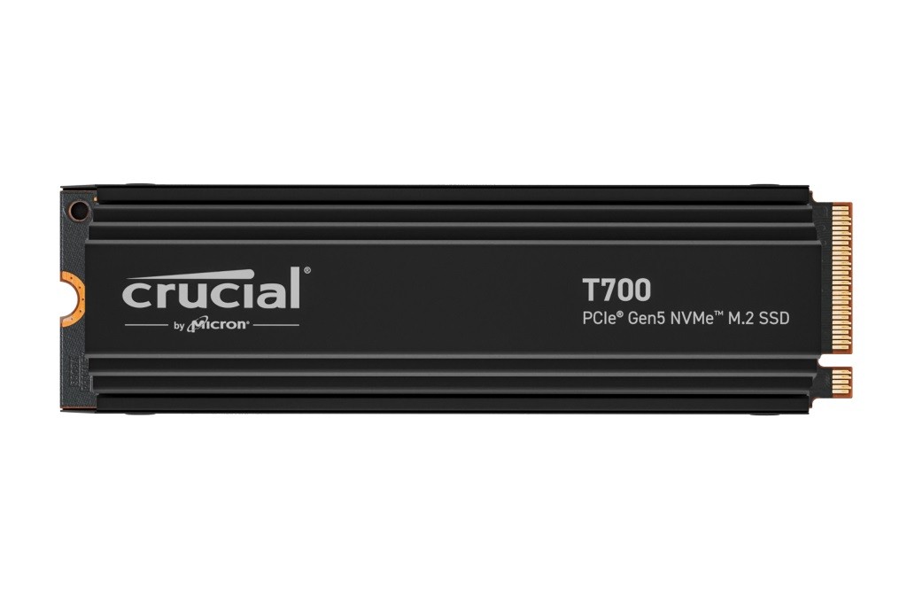 SSD M.2 NVMe PCIe Gen.5 2TB Crucial T700 Heatsink