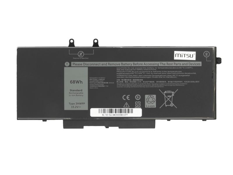 Bateria do laptopa Dell Latitude 14 5410, 15 5510 15.2 V 4250mAh - obrazek 2
