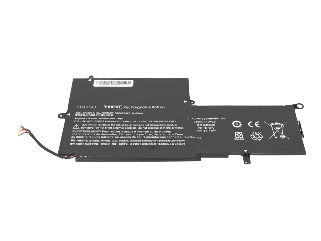 Bateria do laptopa HP Envy x360 13, Spectre Pro x360 G1 11.4 3600 mAh - obrazek 4