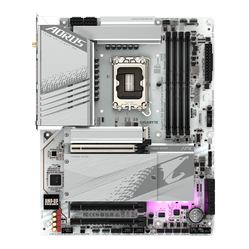 Płyta Socket LGA1700 Gigabyte Z790 AORUS ELITE AX ICE - obrazek 4