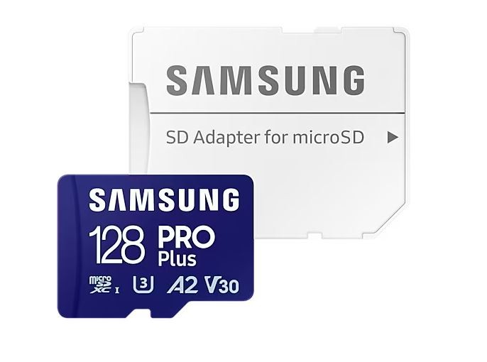 - karta pamieci MicroSD  128GB SDXC  Samsung PRO Plus + Adapter SD!  180MB/130MB