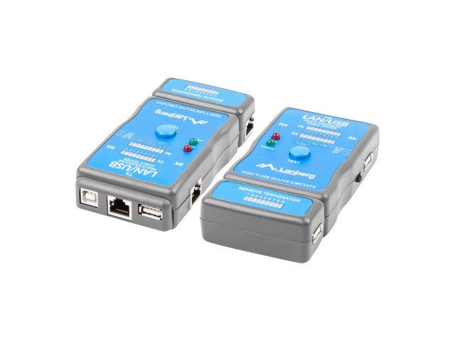 Tester okablowania RJ45, RJ11, RJ12, BNC, USB Lanberg - obrazek 4