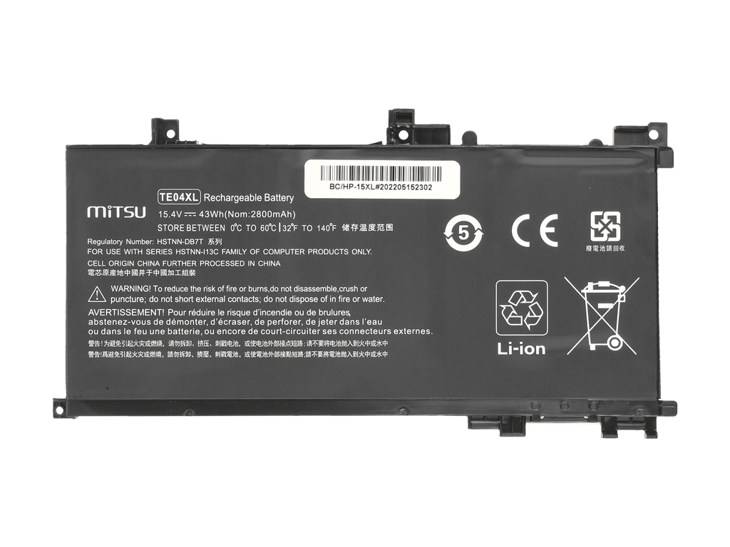 Bateria do laptopa HP Omen 15; Pavilion 15 15.4 V 2800mAh - obrazek 3