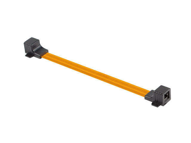 Adapter sieciowy przelotka okienna RJ45 kat5e 23 cm Lanberg - obrazek 3