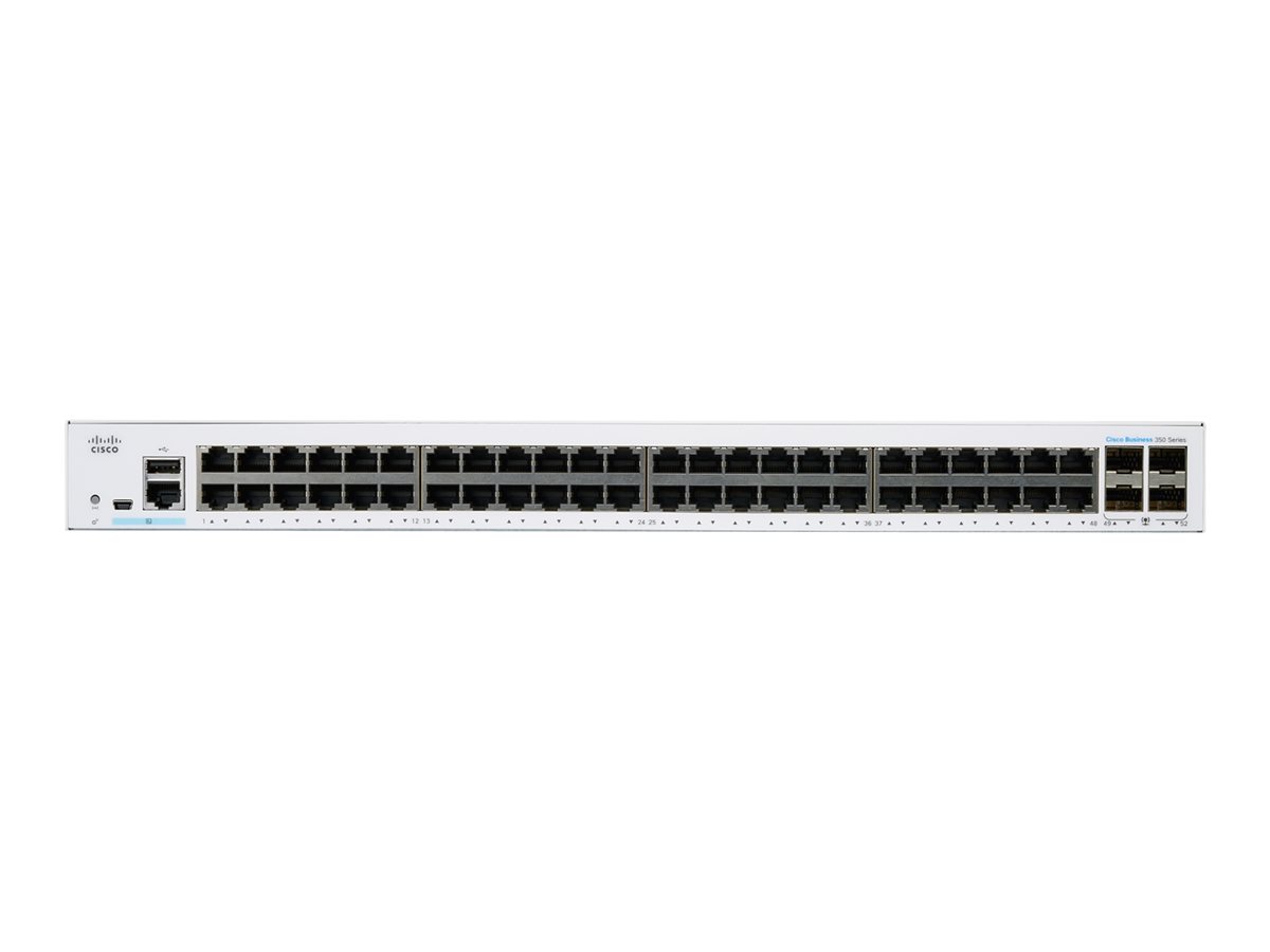 Switch Cisco CBS350-48T-4G-EU Smart 48-port Gigabit 4X1G SFP - obrazek 2