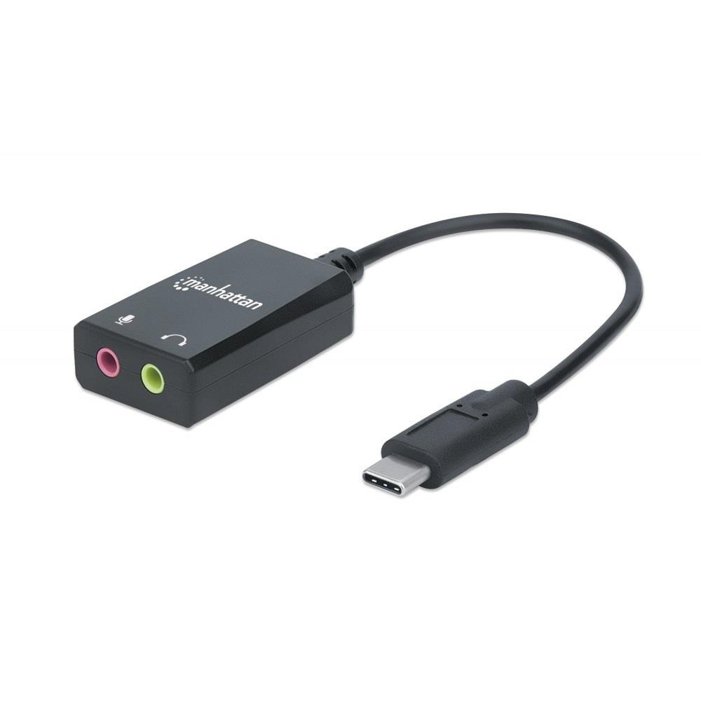 Karta dźwiękowa USB-C Audio Stereo 2.1 Manhattan