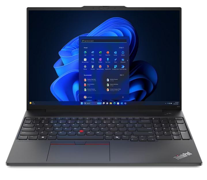 Laptop Lenovo ThinkPad E16 G2  16" WUXGA  AMD Ryzen 5 7535HS 16GB 512GB SSD MS Windows 11 Professional