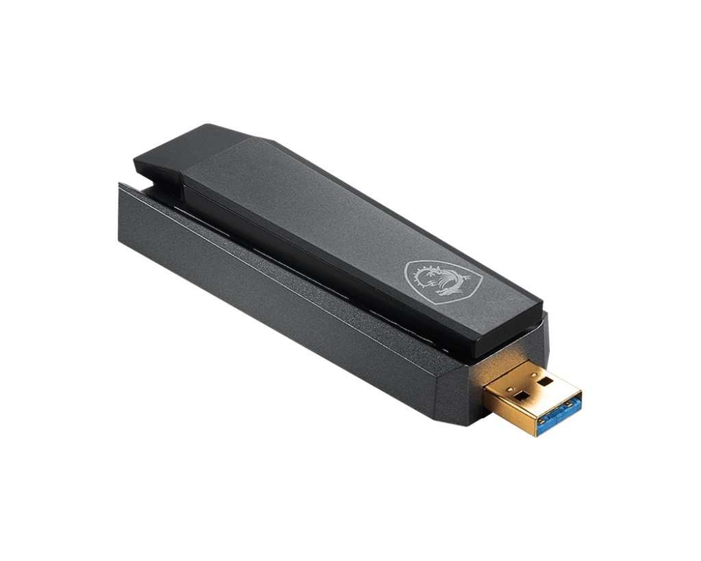 Bezprzewodowa karta sieciowa USB Wi-Fi 6 AX1800 MSI - obrazek 4