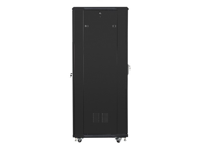 Szafa stojąca rack 19" 37U 600x800mm czarna (drzwi przednie performowane) Lanberg - obrazek 2