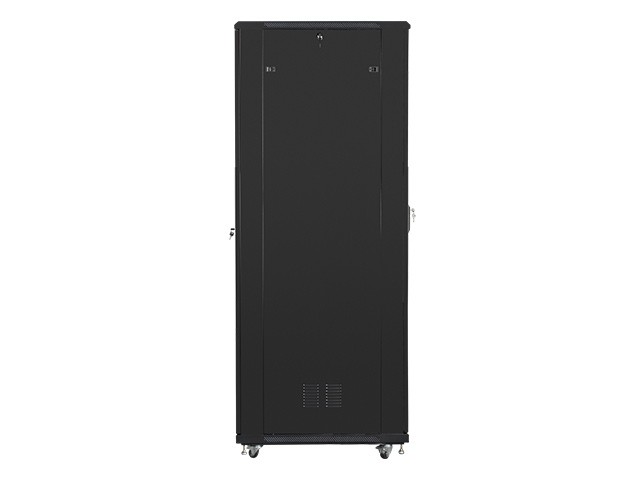 Szafa stojąca rack 19" 47U 800x1000mm czarna (drzwi przednie szklane) Lanberg - obrazek 3