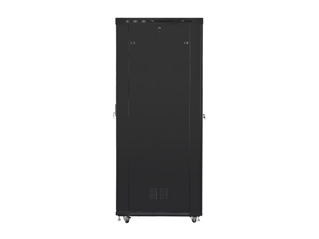 Szafa stojąca rack 19" 47U 800x1200mm czarna (drzwi przednie szklane) LCD Lanberg - obrazek 5