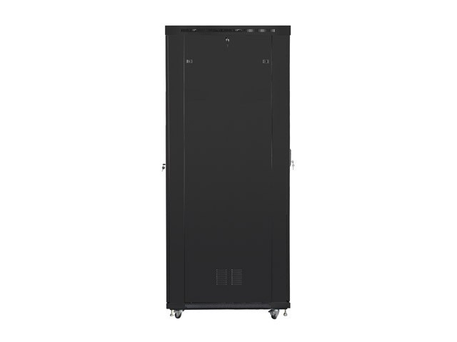 Szafa stojąca rack 19" 47U 800x1200mm czarna (drzwi przednie szklane) LCD Lanberg - obrazek 2