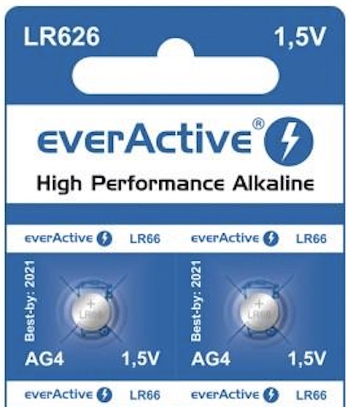 Bateria LR626   2 szt.  everActive