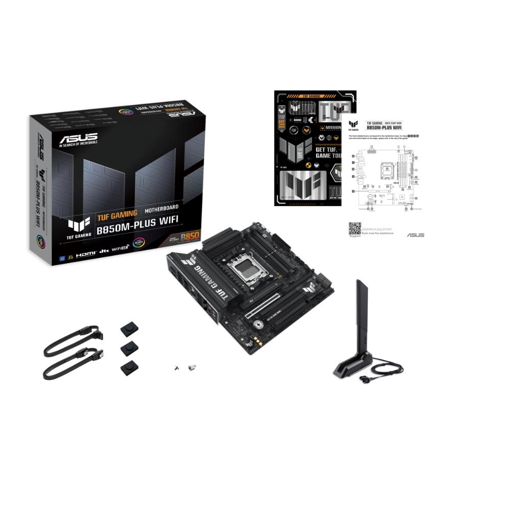 Płyta Socket AM5 Asus TUF GAMING B850M-PLUS WIFI - obrazek 3