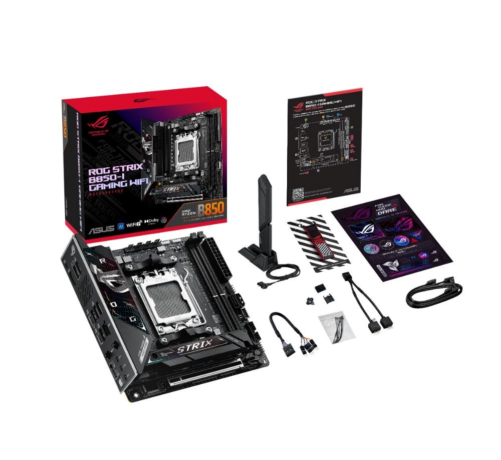 Płyta Socket AM5 Asus ROG STRIX B850-I GAMING WIFI - obrazek 2