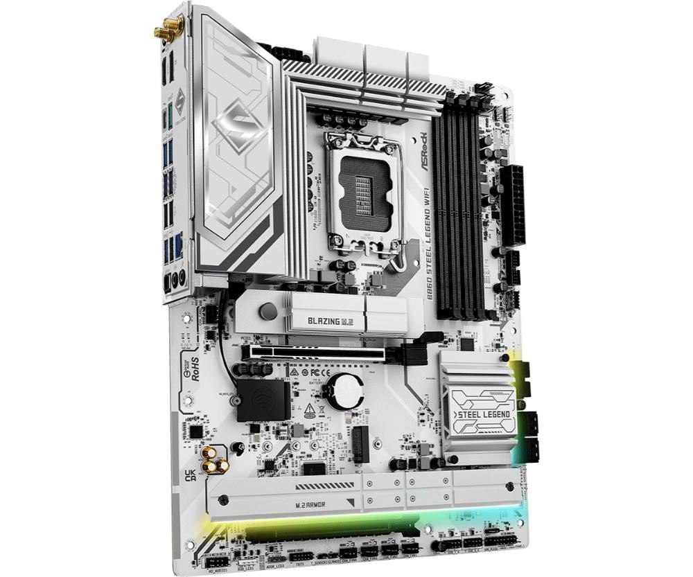 Płyta Socket LGA1851 ASRock B860 STEEL LEGEND WIFI - obrazek 5
