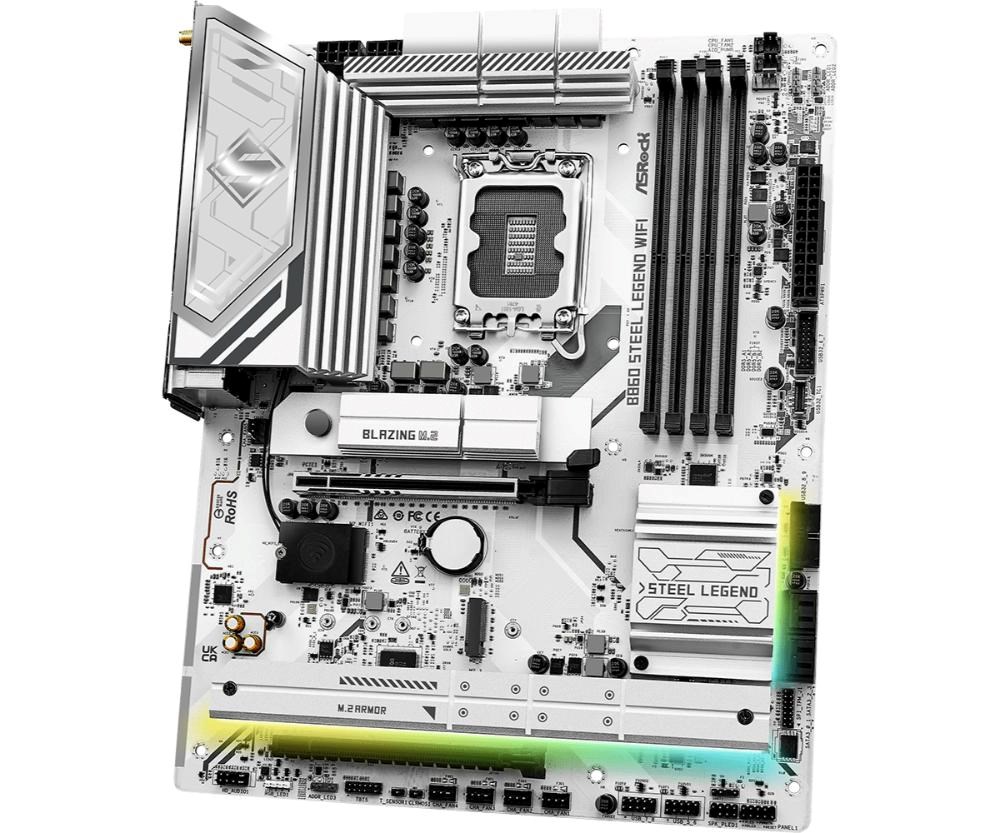 Płyta Socket LGA1851 ASRock B860 STEEL LEGEND WIFI - obrazek 4