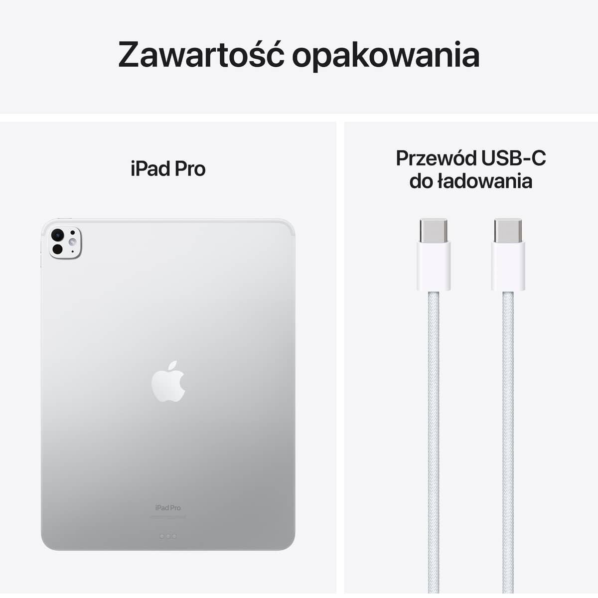 Apple iPad Pro 13" M4 Wi-Fi 2TB Szkło standardowe - Srebrny - obrazek 2