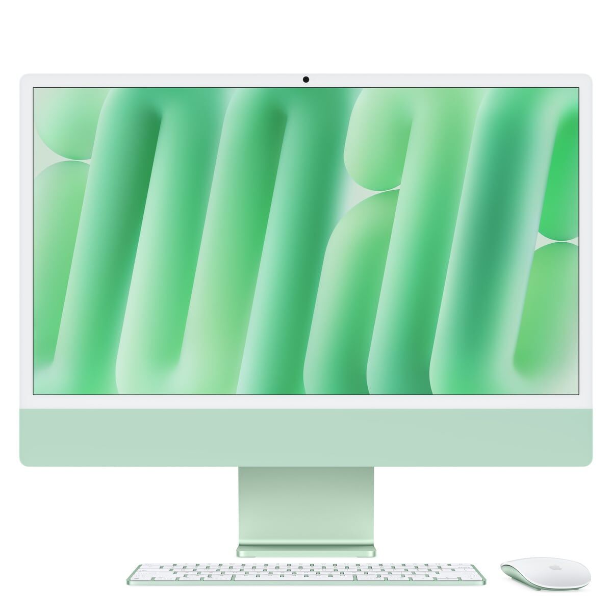 Apple iMac 24" M4 10/10 24GB 512GB Szkło standardowe - Zielony