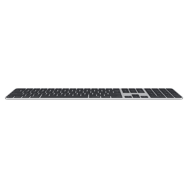 Klawiatura bezprzewodowa Apple Magic Keyboard z Touch ID i polem numerycznym - czarne klawisze - obrazek 3
