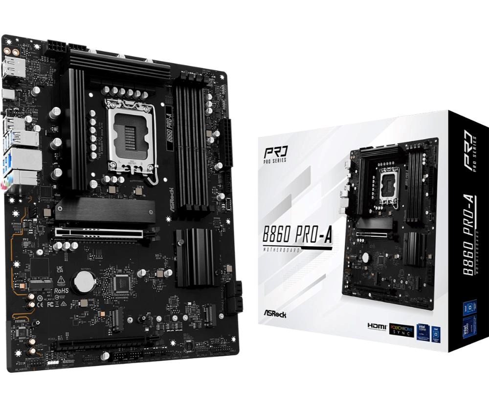 Płyta Socket LGA1851 ASRock B860 Pro-A