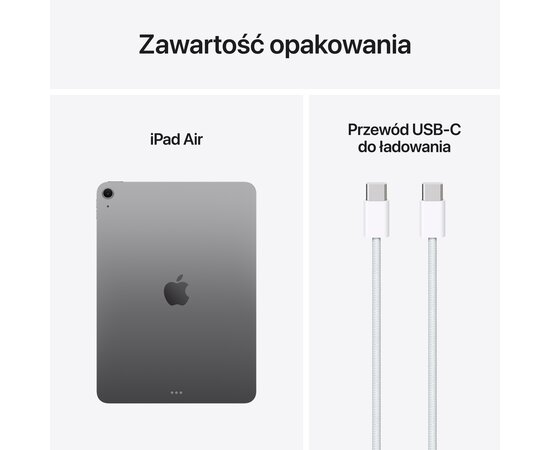 Apple iPad Air 11" M3 Wi-Fi + Cellular 512GB - Gwiezdna szarość - obrazek 2