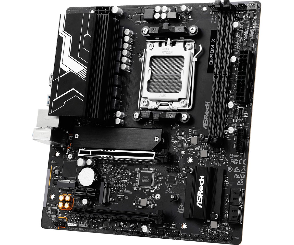 Płyta Socket AM5 ASRock B850M-X R2.0 - obrazek 2