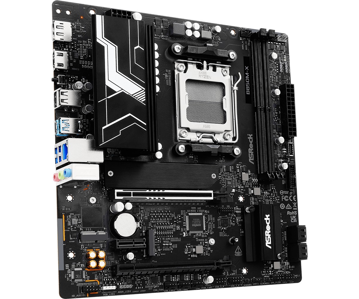 Płyta Socket AM5 ASRock B850M-X R2.0 - obrazek 3