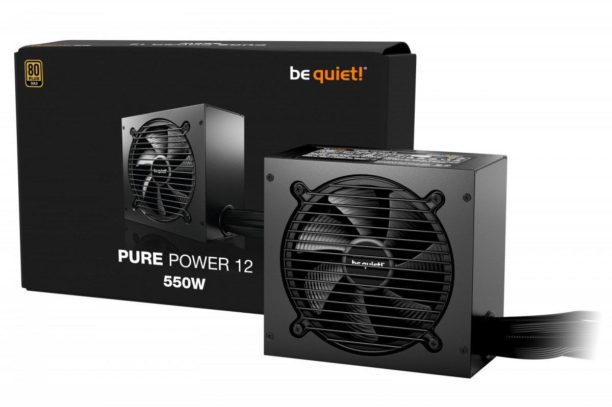 Zasilacz ATX 550W be quiet! Pure Power 12 80 Plus Gold