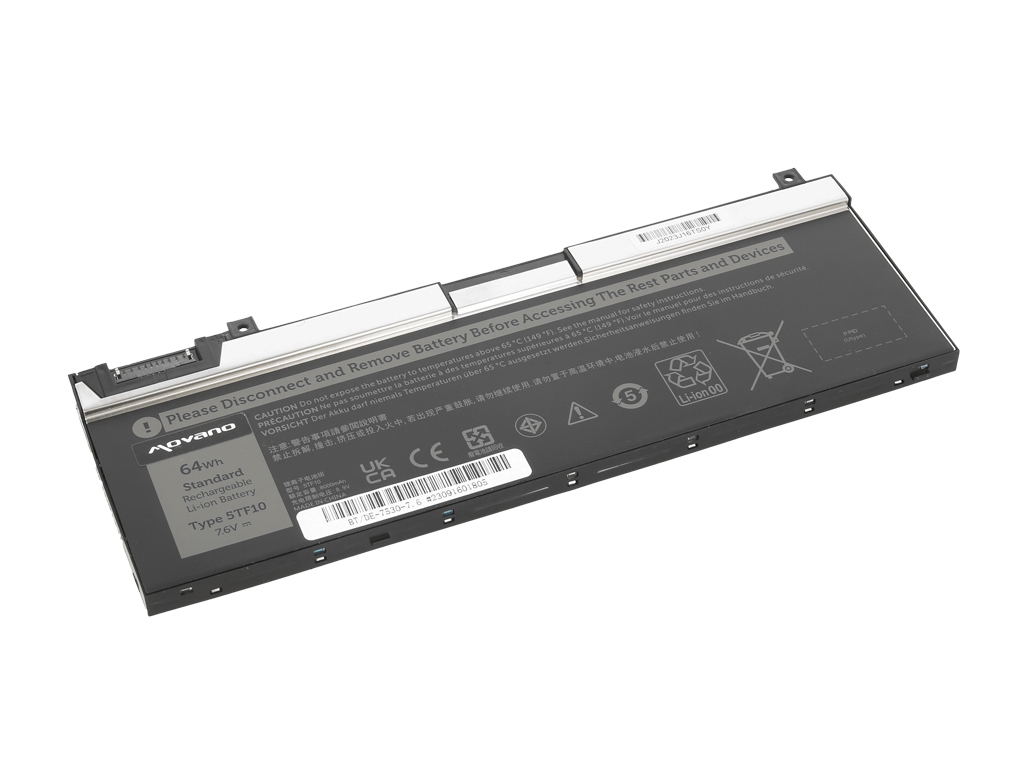 Bateria do laptopa Dell Precision 7530, 7540, 7730 7.6V 8421 mAh