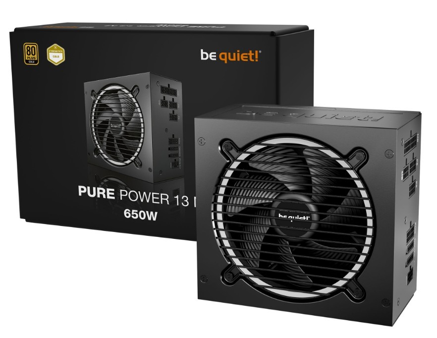 Zasilacz ATX 650W be quiet! Pure Power 13 M 80 Plus Gold - obrazek 3