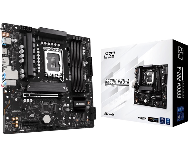Płyta Socket LGA1851  ASRock B860M PRO-A