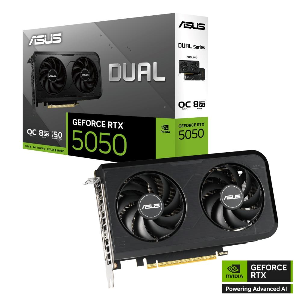 GeForce RTX 5050  8GB  Asus  Dual OC