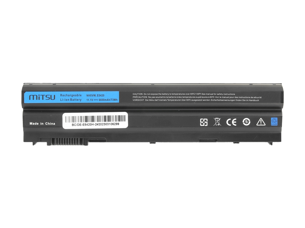Bateria do laptopa Dell Latitude E5420; E6420 11.1 V 6600mAh - obrazek 2