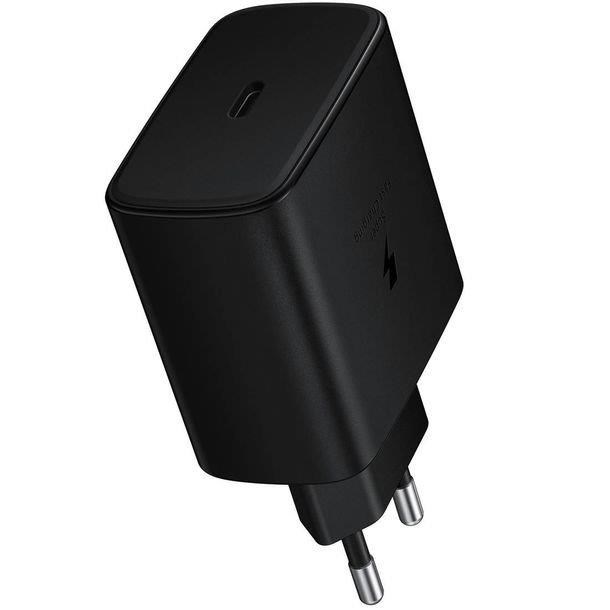 Ładowarka sieciowa  USB  45W  1 x USB Type-C  QC  Samsung  Czarna